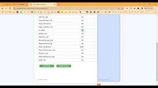 Automated Timetable Generator in PHP