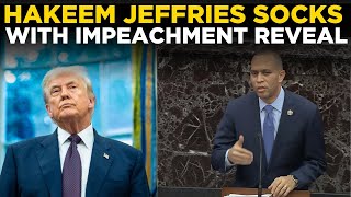 US News LIVE: Hakeem Jeffries Drops Bombshell On Trump’s Impeachment Push | Democrats vs Republicans