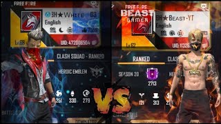 BH WHITE vs BH BEAST  [ BROTHERS WAR ]  OUR FIRST VIDEO