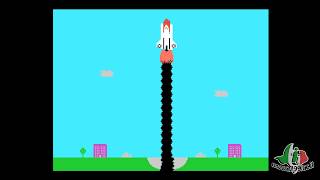 Space Shuttle Animation Demo (1983) - Texas Instruments TI-99/4A Extended Basic