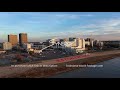 2539 aerial ascent baton rouge louisiana skyline aerial