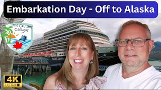 Embarkation Day To Alaska  | Day 1 Vlog Koningsdam