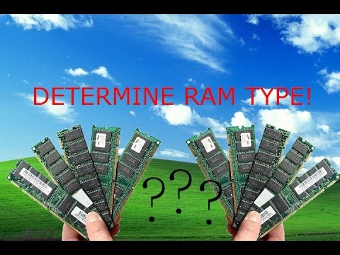 How to Find Out What Type of RAM You Have How to Find Out What Type of RAM You Have