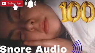 Phoebe Snores: Snore Audio ASMR (no music) #22