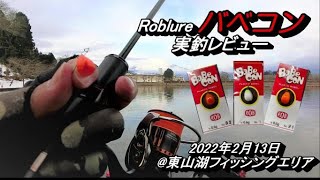 バベコン(RobLure)実釣レビュー＠東山湖フィッシングエリア