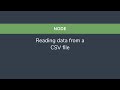 Node - Reading data from a CSV file