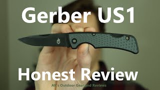 AMERICAN MADE EDC BLADE UNDER $20!! | Gerber US1 Honest Review | AKOGR