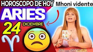 🆘POTENTE E INESPERADA NOTICIA❗️😨 Mhoni Vidente 🔮 Horóscopo de Hoy ARIES 24 DE DICIEMBRE 2024 ❤️