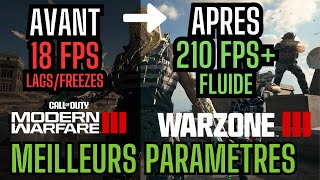 Meilleurs paramètres graphiques Warzone 3 MW3 Saison 3 Rechargée (Boost FPS et visibilité)