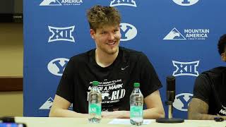 Arizona Basketball Press Conference - Postgame at BYU