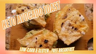 Easy Keto Breakfast Idea 🥓 | Avocado Toast with Egg & Cheese for Weight Loss! #HealthyBreakfast