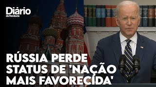 Rússia perde status de 'nação mais favorecida' após ação dos EUA e aliados