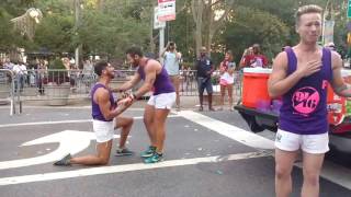 Download FLAGGOTS NYC 2016 Marriage proposal and 'He said YES' !!! mp3