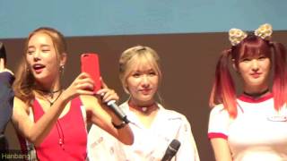 Laboum - 160828 1st Mini Album Fan Sign Event(Incheon) Ending by Hanbang