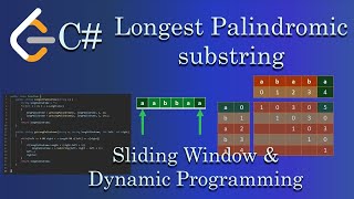 Longest Palindromic Substring - Leetcode 5 - C#