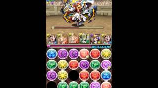 【 パズドラ 】〜チャレンジダンジョン！Lv6　回復なし〜　【 ハトホル 】