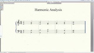 Harmonic Analysis in Finale