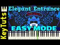 Elegant Entrance [Deltarune: Chapter 2] by Toby Fox - Easy Mode [Piano Tutorial] (Synthesia)