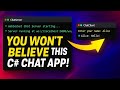 🚀 You Won’t Believe How Easy It Is to Build a Chat App in C# (WebSockets)