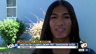 Sweetwater High crowns first transgender queen