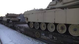 M1 Abrams Arrive in Poland as Part of Increased US Army Deployment