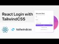 Tutorial React Login with Tailwind CSS | 2022