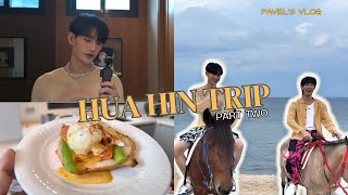 4K [TH/ENG] Pavel's Vlog EP4  | 📹 😝 ขี่ม้ากินข้าวกับแฟนๆ และ พุพุ #PavelVlog