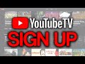 How to Sign Up for YouTube TV (2024) - Full Tutorial