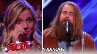 Chris Klafford: Swedish Idol Winner Has The American Crowd In TEARS! | America's Got Talent 2019