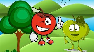 Mr. Red VS Mr. GreenChildren cartoons. Kids songs. Children songs.