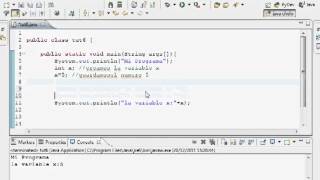 Tutorial Programacion Java 6 Variables
