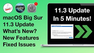 macOS Big Sur 11.3 Update [What’s New in 5 Min!!!]