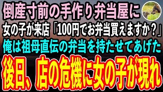 【感動する話】祖母が遺した手作り弁当屋を経営する俺。ある夜、女の子が弁当を買いに来た「100円しかないの」俺はその子に祖母直伝の手作り弁当を渡した。倒産寸前の危機にその女の子が来て【泣ける話】