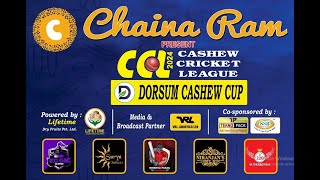 🔴LIVE | KRISHNA PARAG FIGHTERS VS NIRANJAN'S CASHEW KINGS || Chaina Ram Presents CCL 2024