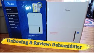 Dehumidifier by Midea: Unboxing and Product Review