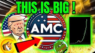 NEW MEME COIN GEM?!🚀 NEXT MAGA ?!🦅  AMC COIN! 📡💎  LOW CAP MEME TOKEN !