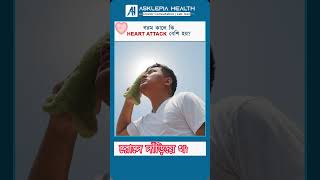 গরম কালে কি HEART ATTACK বেশি হয়?#heartattack #summerhealth #heatwave