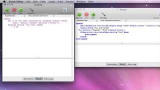 How to create a repeat button in script editor