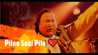 Pilao Saqi Pilao  💓 Nusrat Fateh Ali Khan || LIKE | SUBSCRIBE Lyrics in 👇👇