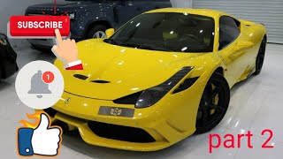 best luxury cars in dubai 🔥🔥 اجي تشوف احسن السيارات العالمية #part 2