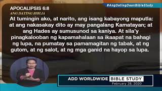 grabi ngayun kulang na intindihan ang apat na mangangabayo na nakasulat sa hula ng biblia