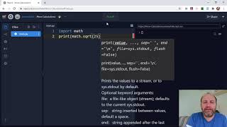 Exponents, Square roots, Remainder and Floor Division in Python