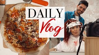 Daily vlog | Mergem la Bogdan, facem pizza in casa, filmam pentru haul si povestim despre viitor