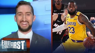AD is amazing, but everyone knows LeBron is most valuable Laker — Nick | NBA | FIRST THINGS FIRST