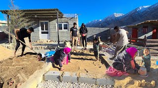 🏖️🎡Creating a Beautiful Sand Area for Shadmehr - Hassan's Journey to College!