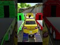 transporting and parking police cars audi jeep dacia ford colorful vehicles on man trucks. fs22