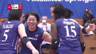 【Vリーグ公式】2020/12/5ハイライト #岡山シーガルズ vs #埼玉上尾メディックス