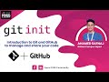 Git init - Introduction to Git & GitHub to manage and share your code