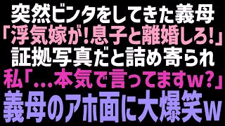 【スカッとする話】義実家に呼び出されると突然義母にビンタをされた「この浮気女！息子と別れろ！」証拠写真を突きつけられた私「嘘でしょｗ」→その後、義母は絶体絶命のピンチにｗ【修羅場】【朗読】