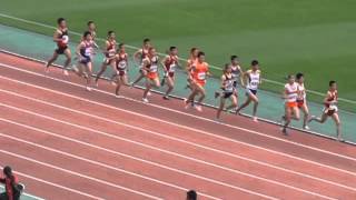 14年4月12日県選手権　男子1500m決勝（途中まで）